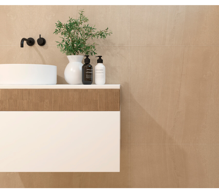 Pack MIRMANDE + lavabo + espejo LED