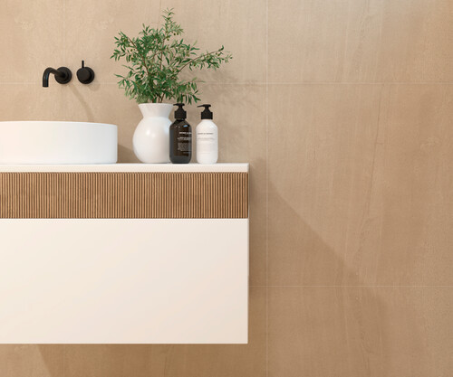 Pack MIRMANDE + lavabo + espejo LED