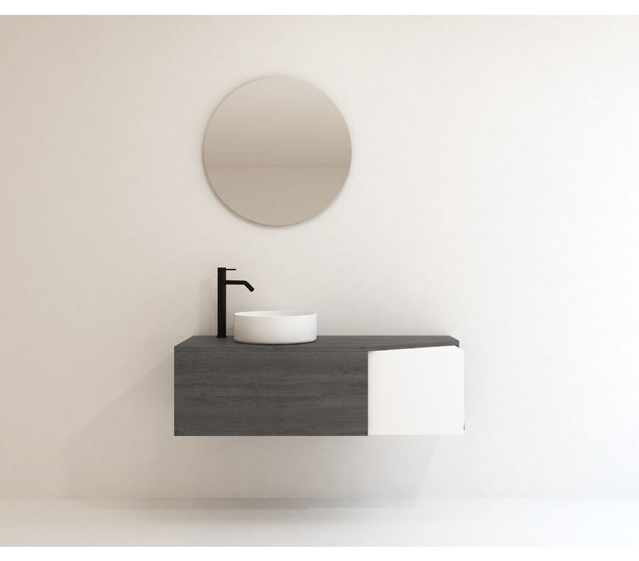 Pack MONTBEL + lavabo + espejo circular