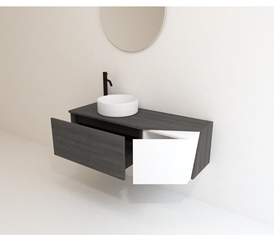 Pack MONTBEL + lavabo + espejo circular