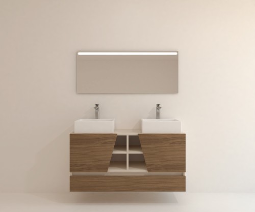 Pack CANNES PLUS+ espejo LED + lavabo