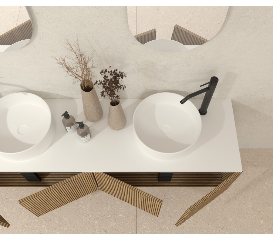Pack NOYERS + lavabo + espejo cápsula