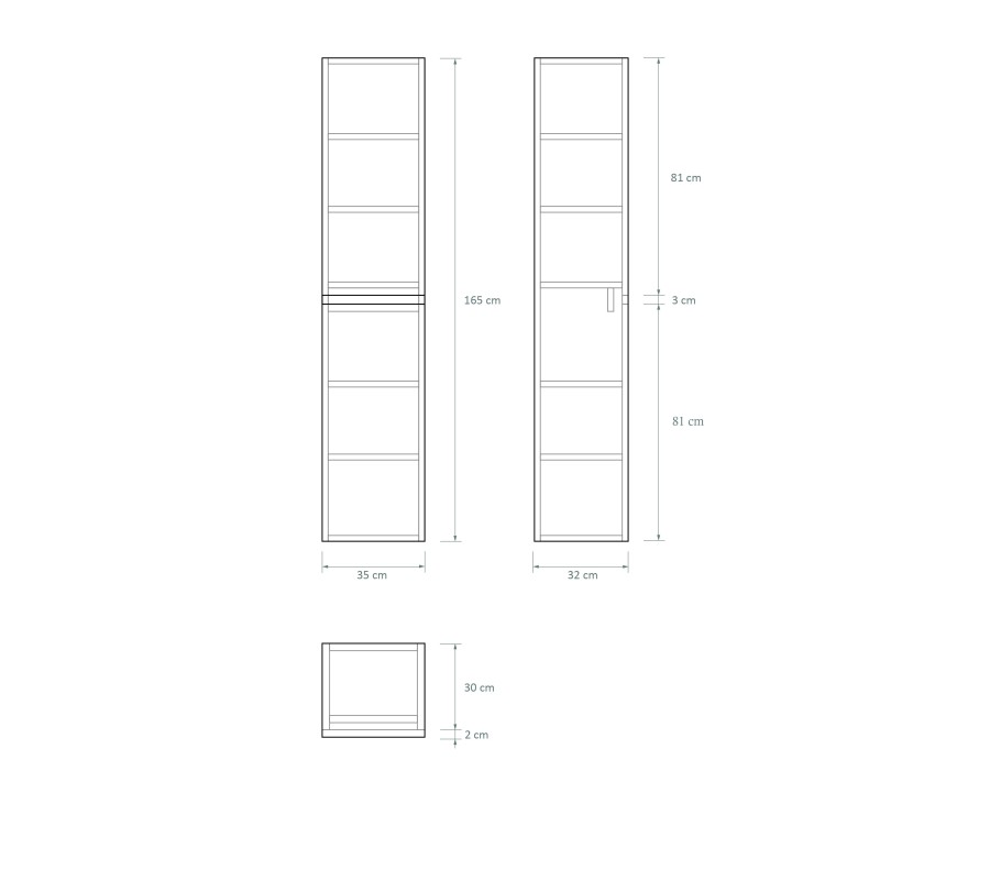 Complemento SANCY 36x165x30cm