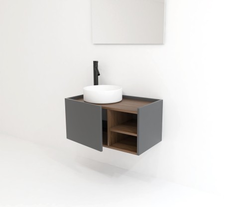 Pack RHÔNE + lavabo + espejo LED