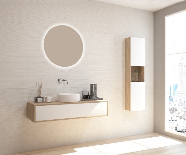 Pack CHANTILLY + lavabo + espejo LED