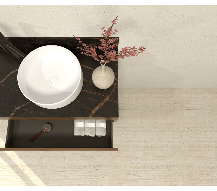 Pack SARLAT + encimera Dekton + lavabo + espejo cápsula