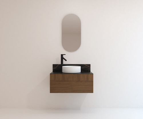 Pack SARLAT + encimera Dekton + lavabo + espejo cápsula