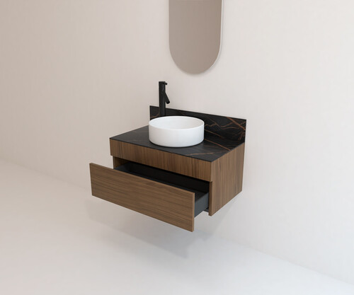 Pack SARLAT + encimera Dekton + lavabo + espejo cápsula