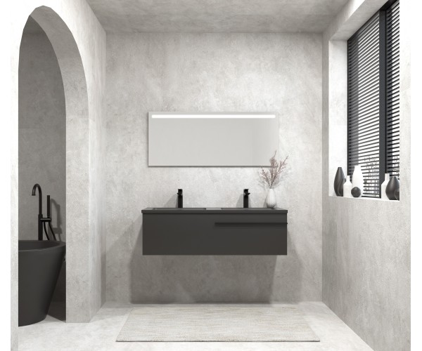 Pack DURANCE + lavabo + espejo LED