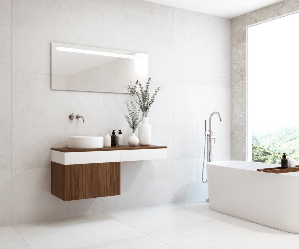 Pack VERSAILLES + lavabo + espejo LED 2