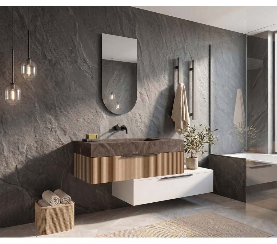 Pack AMBOISE + lavabo Dekton + espejo alma