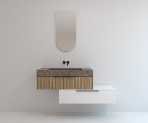 Pack AMBOISE + lavabo Dekton + espejo alma