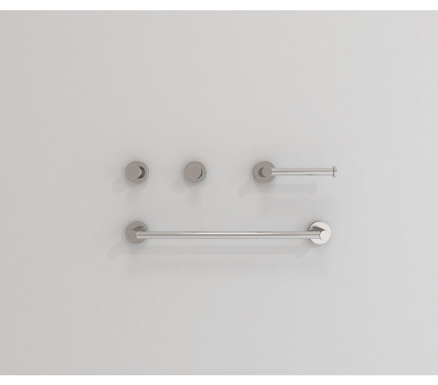 Pack accesorios SET BALI toallero + portarollos + doble percha