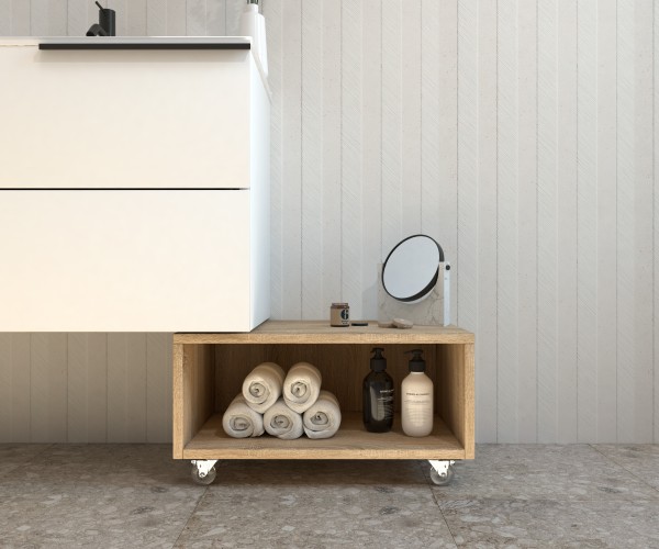 Mueble auxiliar con ruedas GROTTE