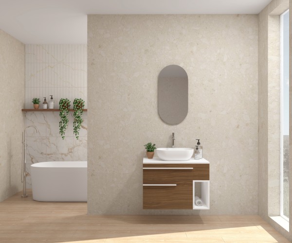 Pack LIBOURNE + lavabo + espejo cápsula